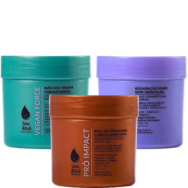 Kit Cronograma Capilar Nuance 250 g